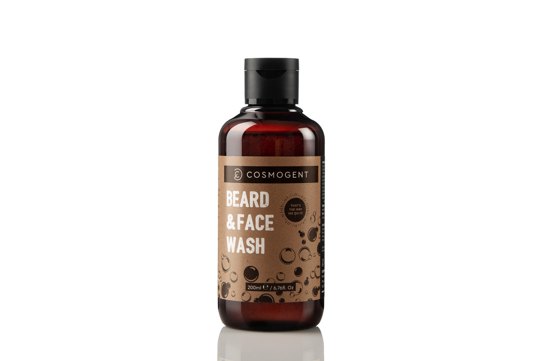 COSMOGENT Beard &amp; Face Wash – 200ml